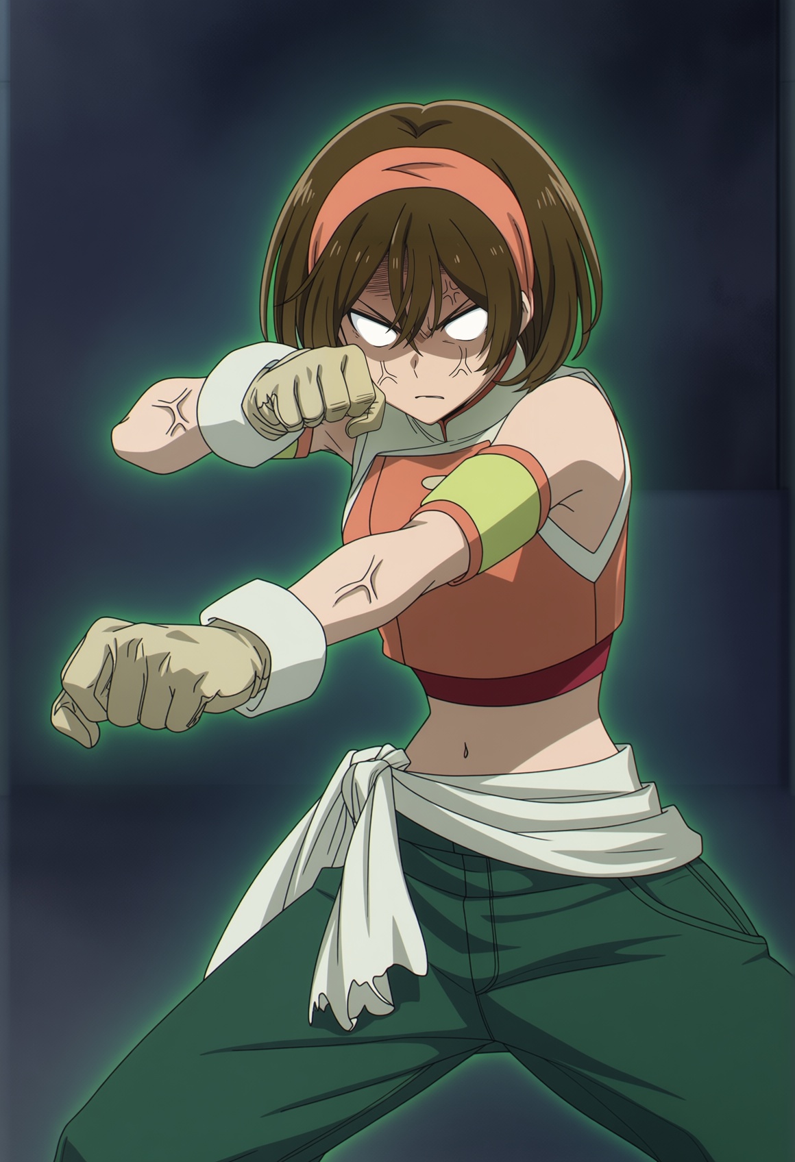 anime screencap,  1girl,  short hair on Tensor.Art