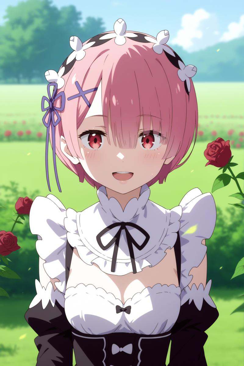 1girl,  solo,  ram on Tensor.Art