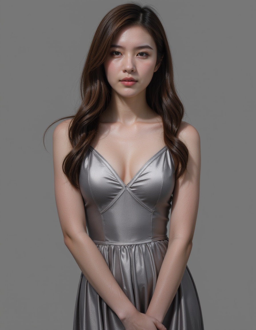 1girl,realistic,photorealistic,portrait,dress,