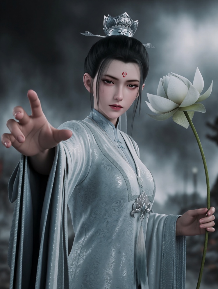 贺小凉-krea2 by 云落 on Tensor.Art