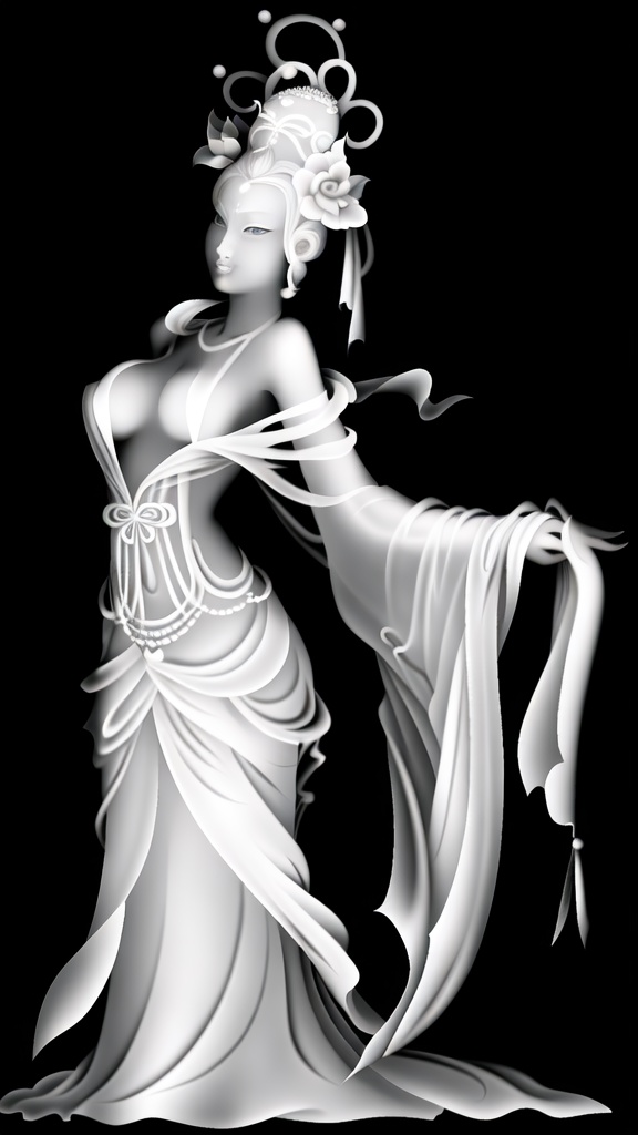 灰度图V4 by 无边落木 on Tensor.Art
