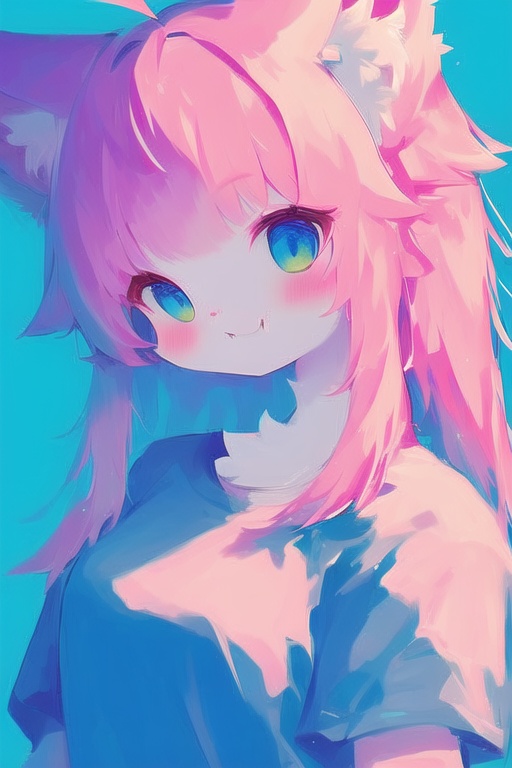 1girl,  animal ears,  solo on Tensor.Art