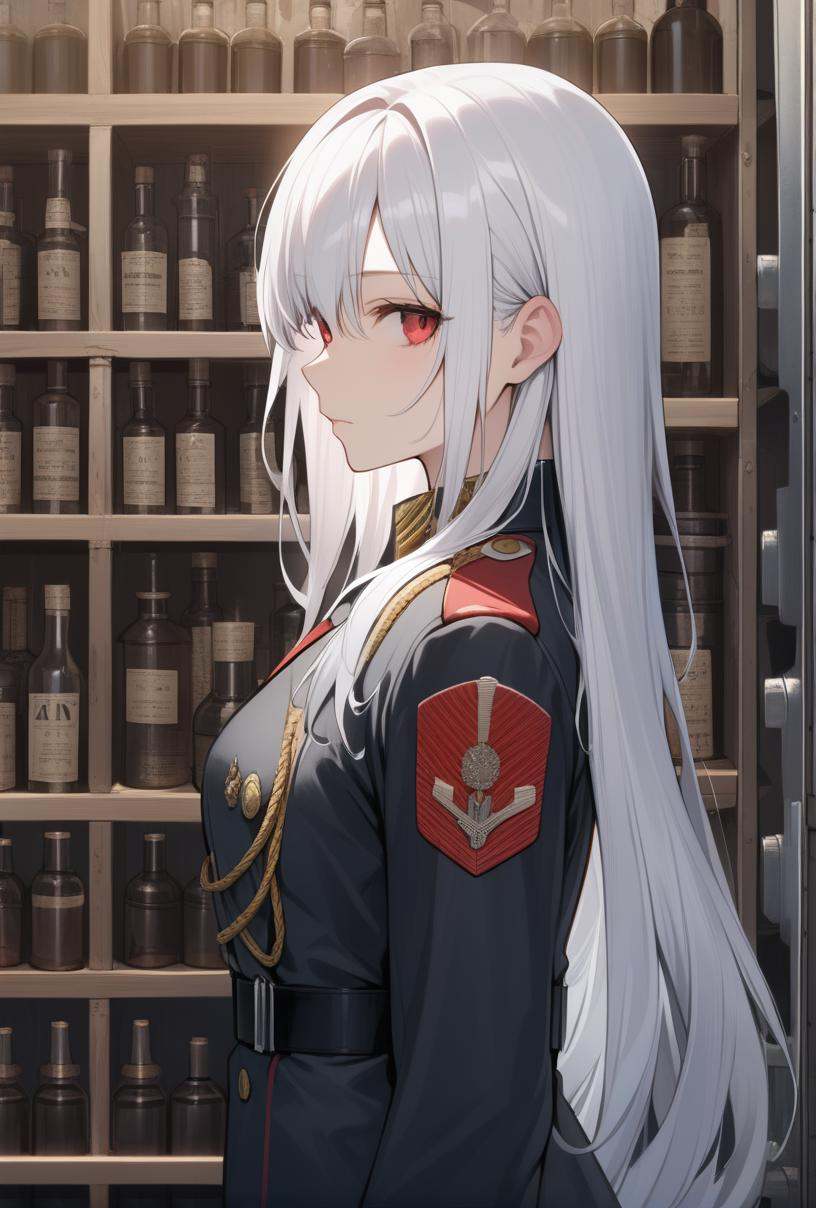 1girl,  from side,  long hair on Tensor.Art