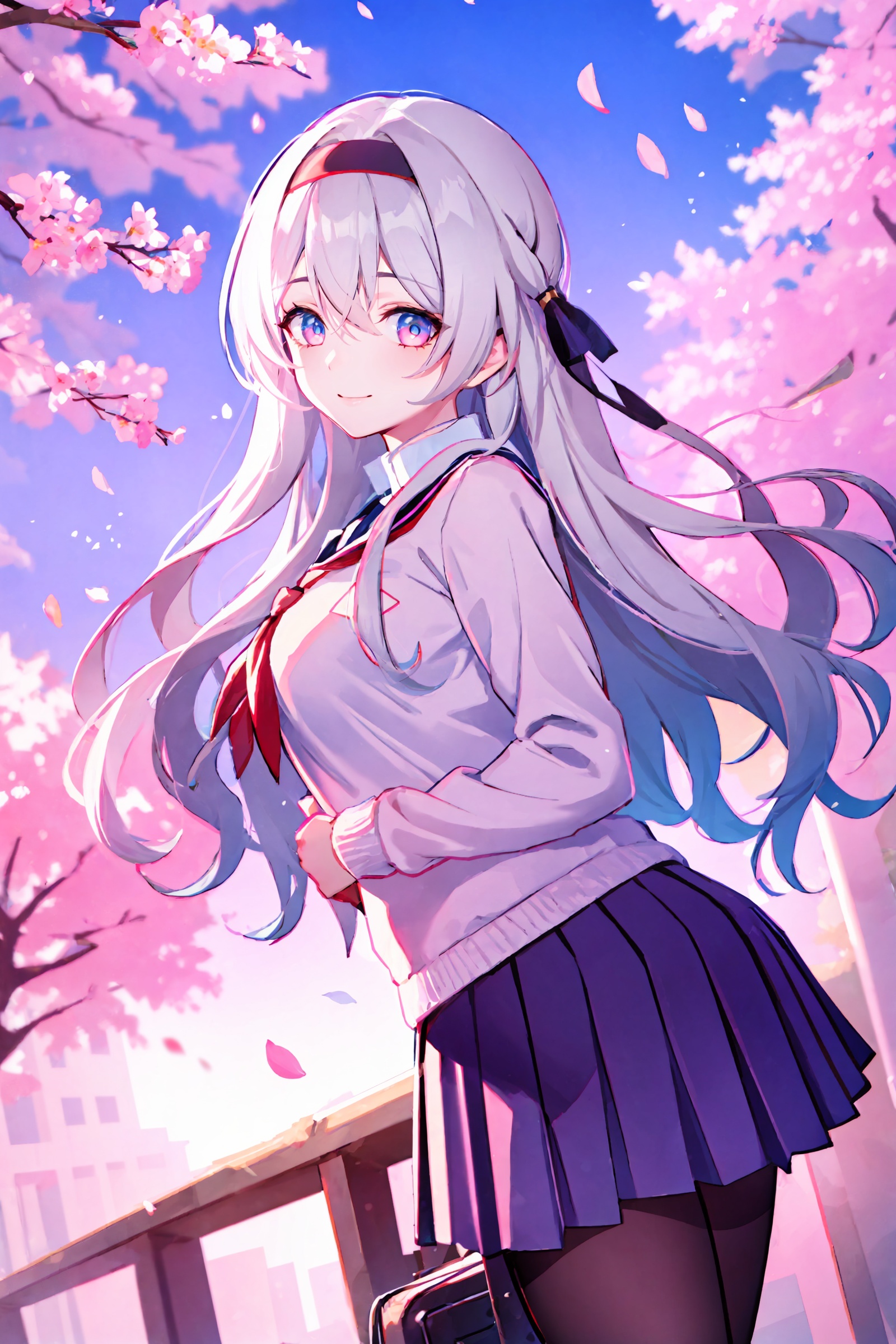 1girl,  firefly \(honkai: star rail\),  hairband on Tensor.Art