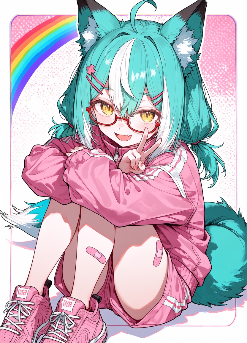 1girl,  animal ears,  solo on Tensor.Art