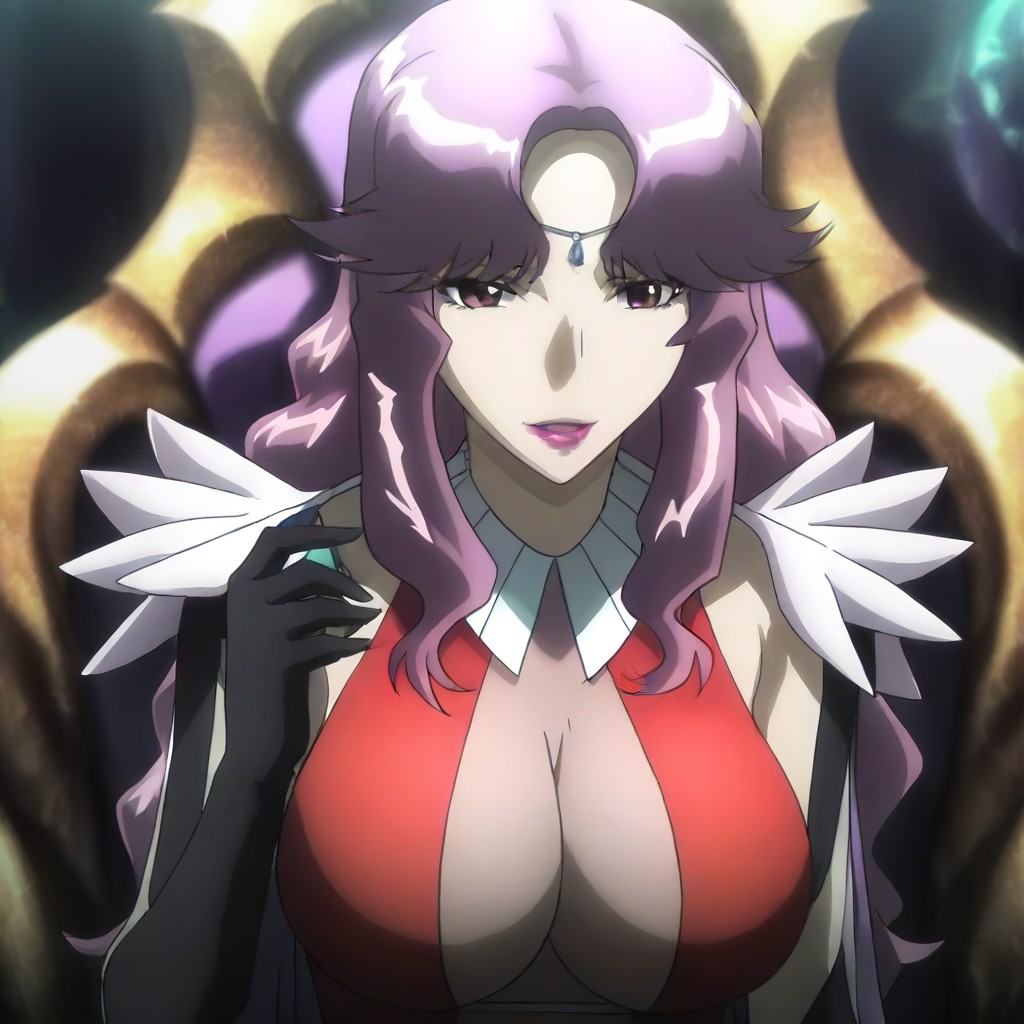 lutiel,  red eyes,  very long hair on Tensor.Art