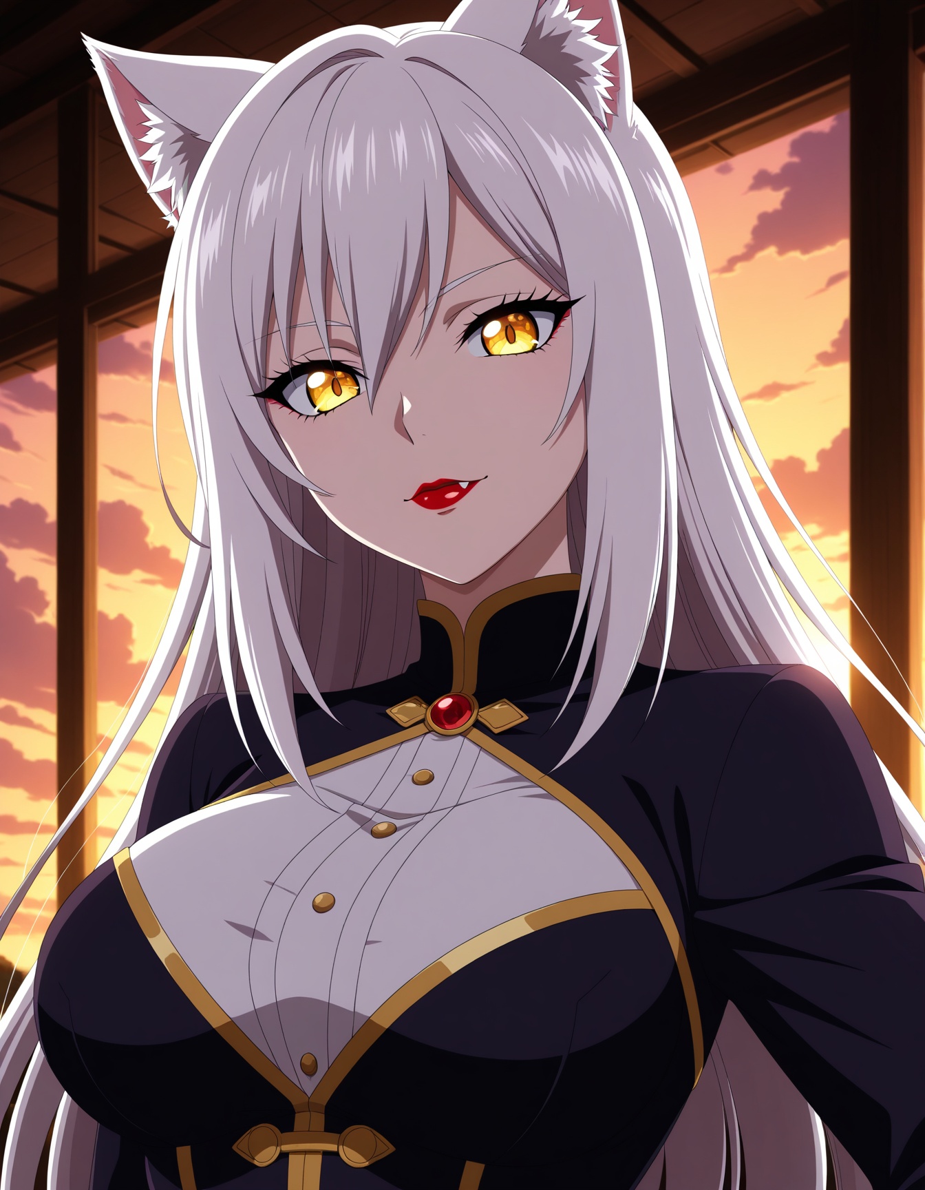 anime coloring,  1girl,  clouds on Tensor.Art