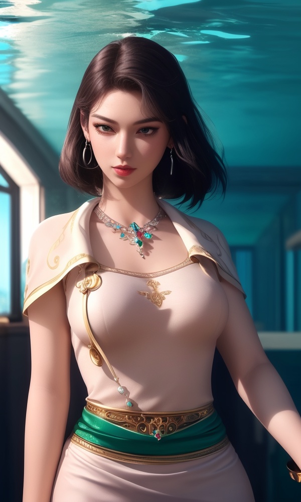 (,1girl, ,best quality, ),looking at viewer, <lora:377-DA-斗罗大陆-木槿:0.8> ,, ,masterpiece, ((((, solo,  , ,solo focus, ,underwater, )))) ,ultra realistic 8k cg, flawless, clean, masterpiece, professional artwork, famous artwork, cinematic lighting, cinematic bloom,  (( , )),, , unreal, science fiction, luxury, jewelry, diamond, gold, pearl, gem, sapphire, ruby, emerald, intricate detail, delicate pattern, charming, alluring, seductive, erotic, enchanting, hair ornament, necklace, earrings, bracelet, armlet,,(()),