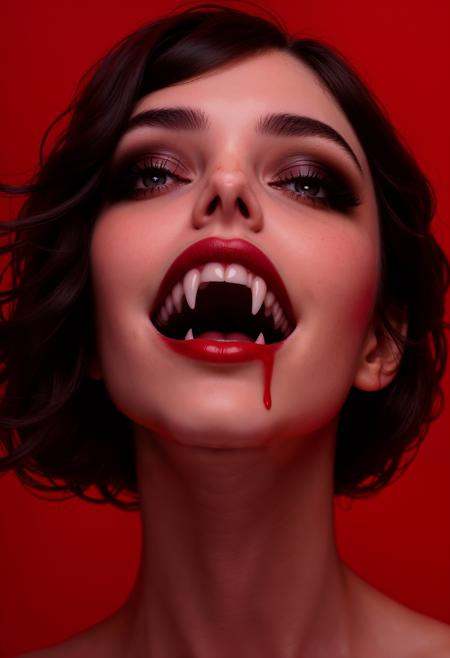 fangs,  teeth,  solo on Tensor.Art