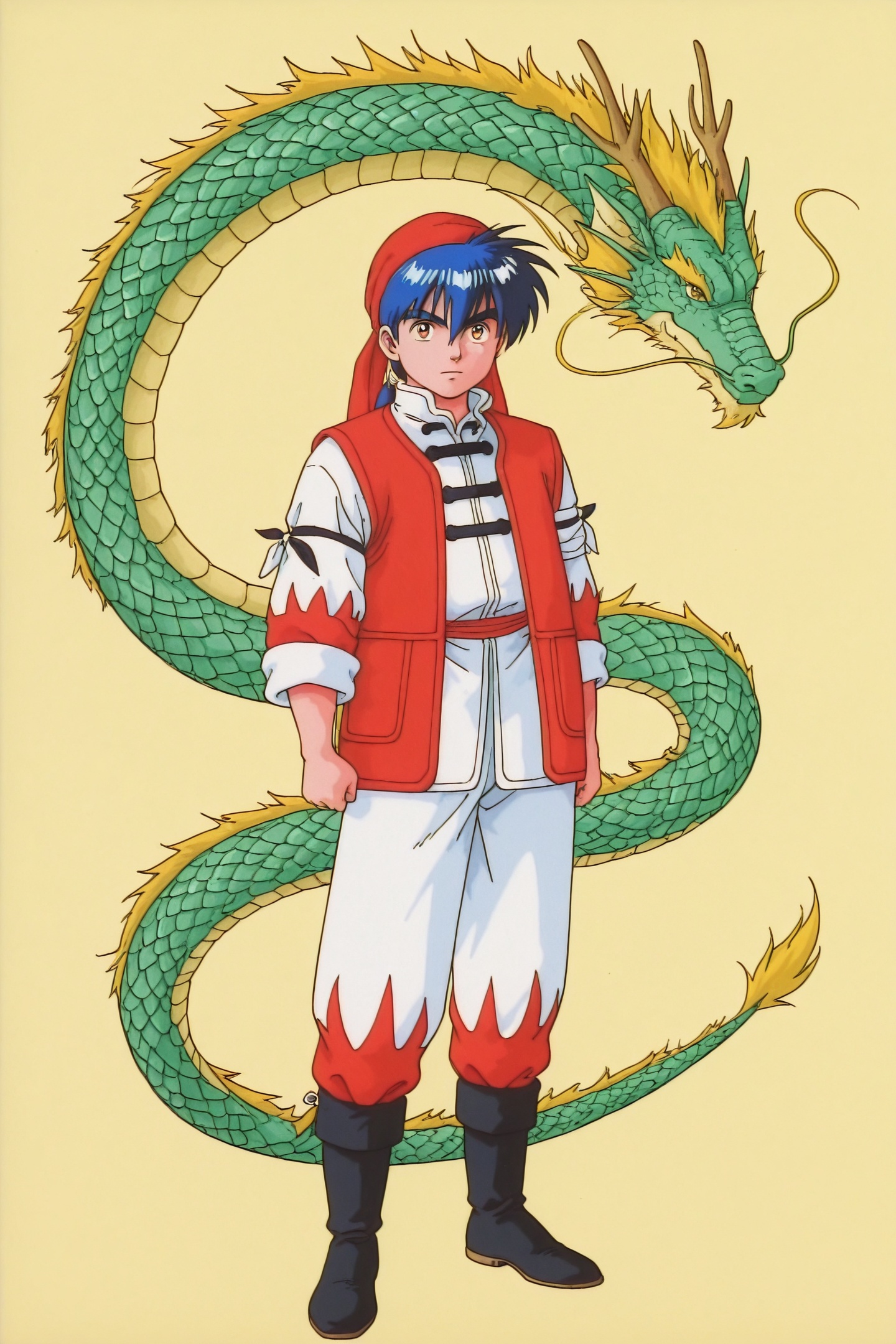 Anime Style,  Ryu Maoshin,  1boy on Tensor.Art