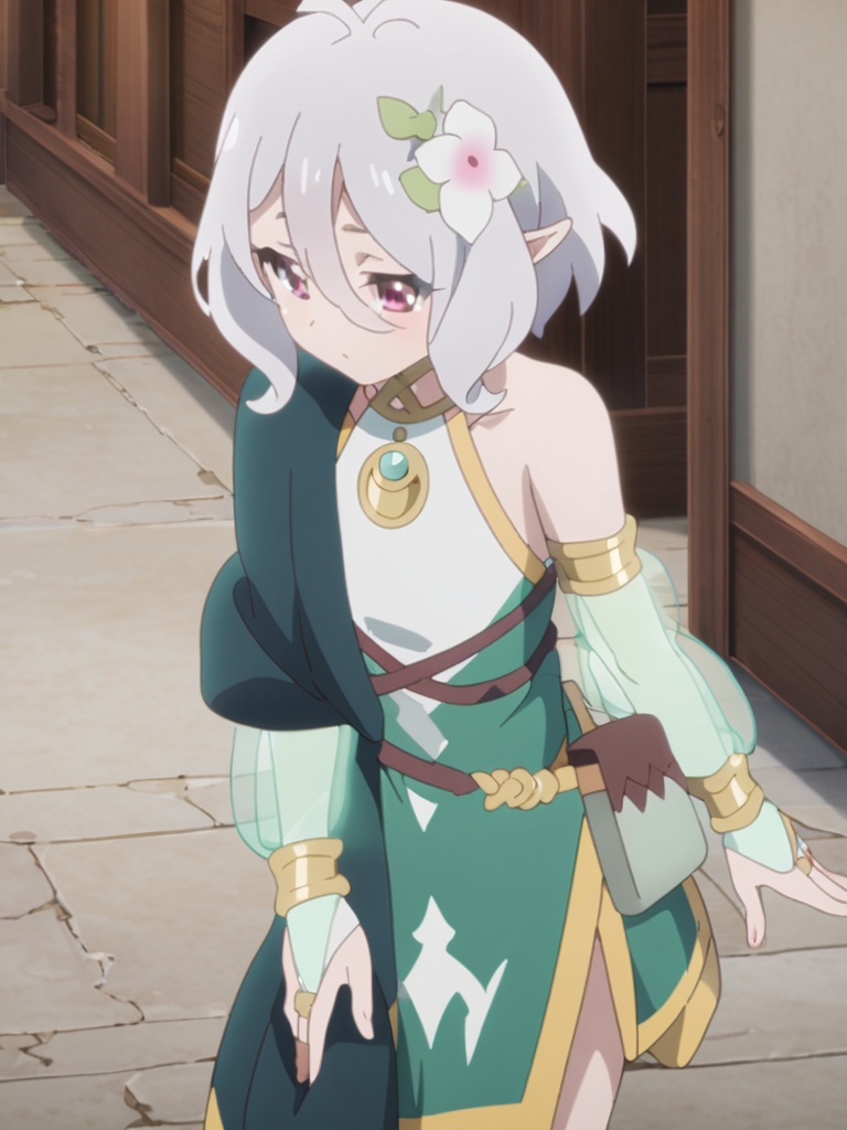 best quality,masterpiece,a very delicate and beautiful,kokkoro,anime coloring,<lora:lora-000012:1>,cowboy_shot,
