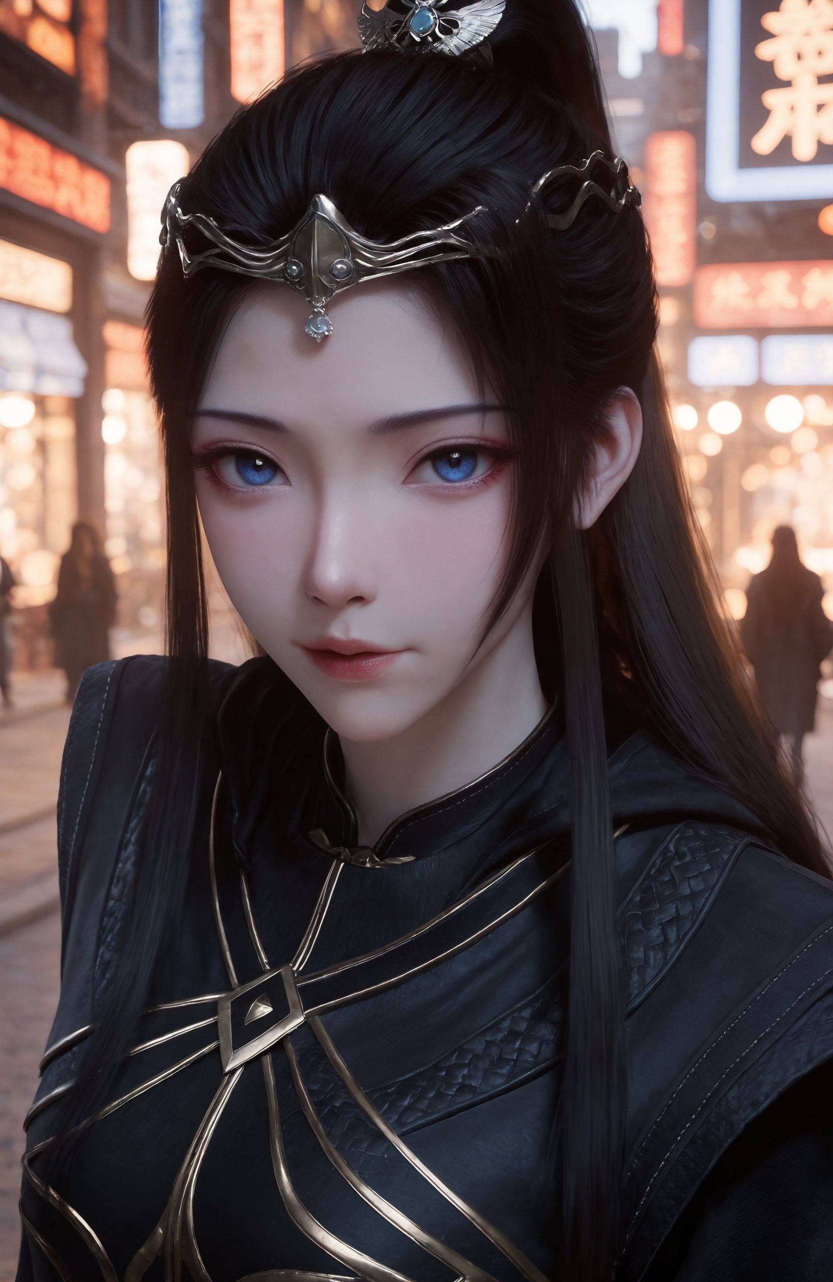 1girl,  long hair,  hair ornament by 天海TianHai on Tensor.Art