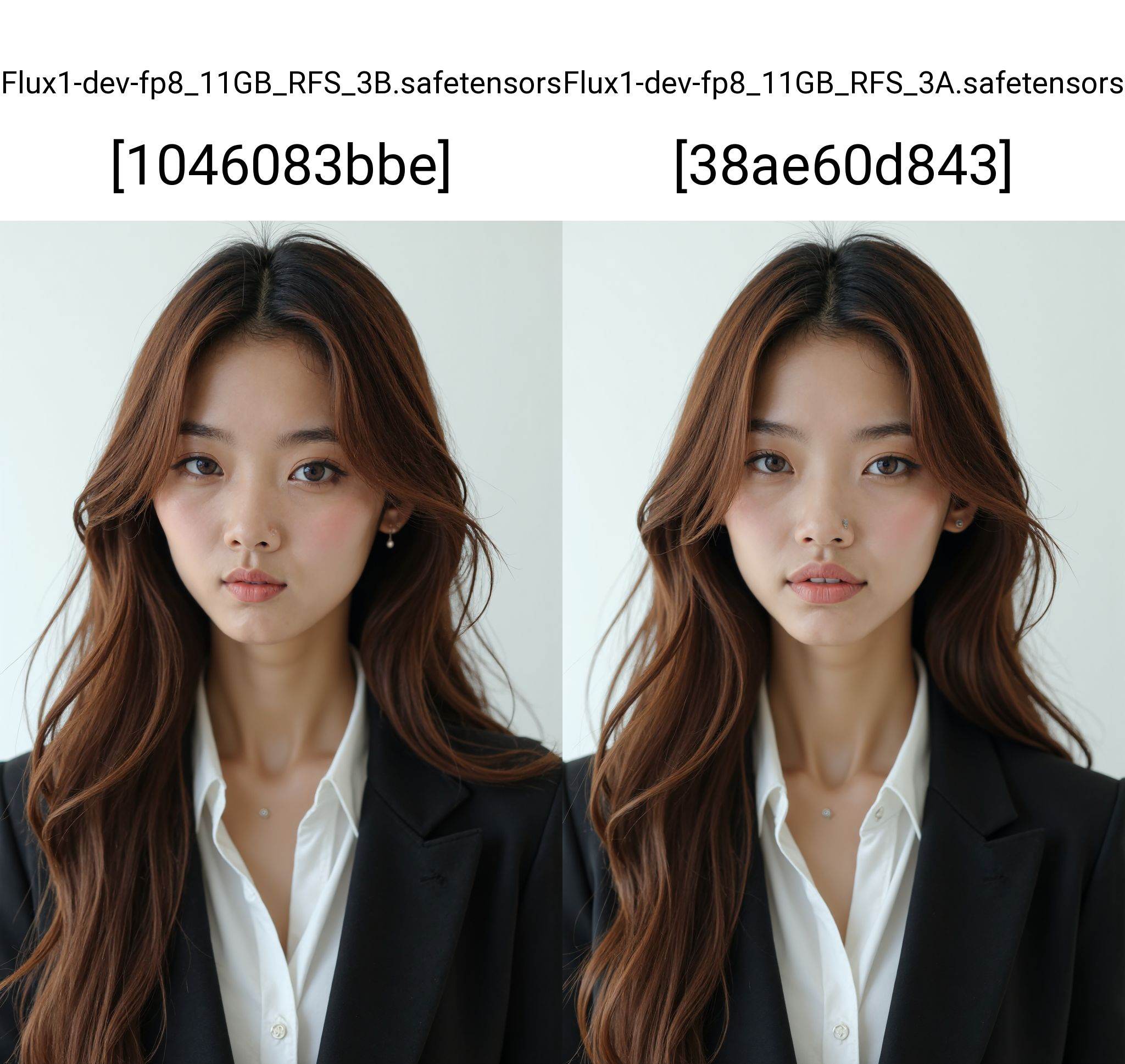 HDR photo of cinematic film still,  This is a photo of a young woman with long brown hair. He is wearing a black suit,  wh...