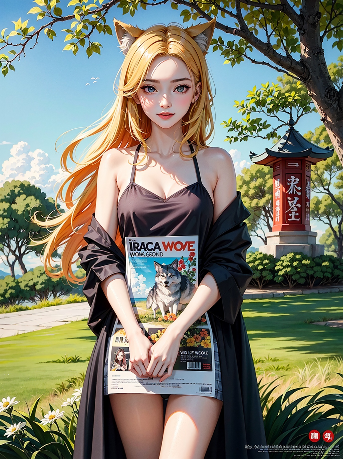 1girl,  smile,  upper body on Tensor.Art