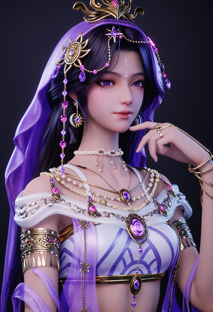 月夜-国漫-pony by 云落 on Tensor.Art