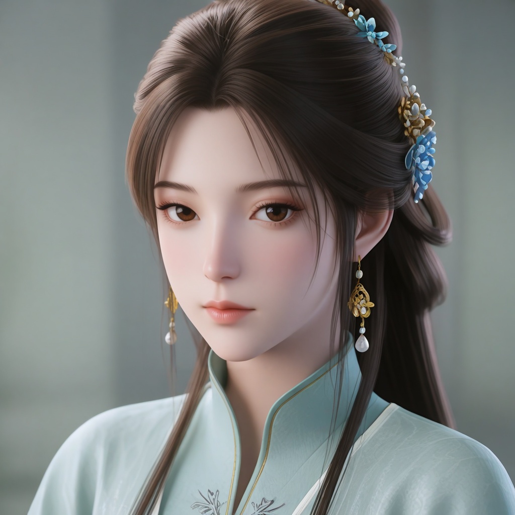masterpiece,  best quality,  portrait by 忆沧月 on Tensor.Art