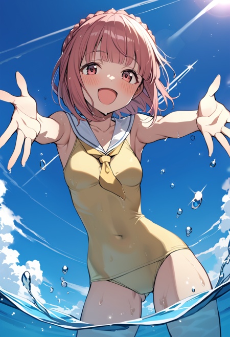 1girl,  aikawa aika,  purerill summer on Tensor.Art