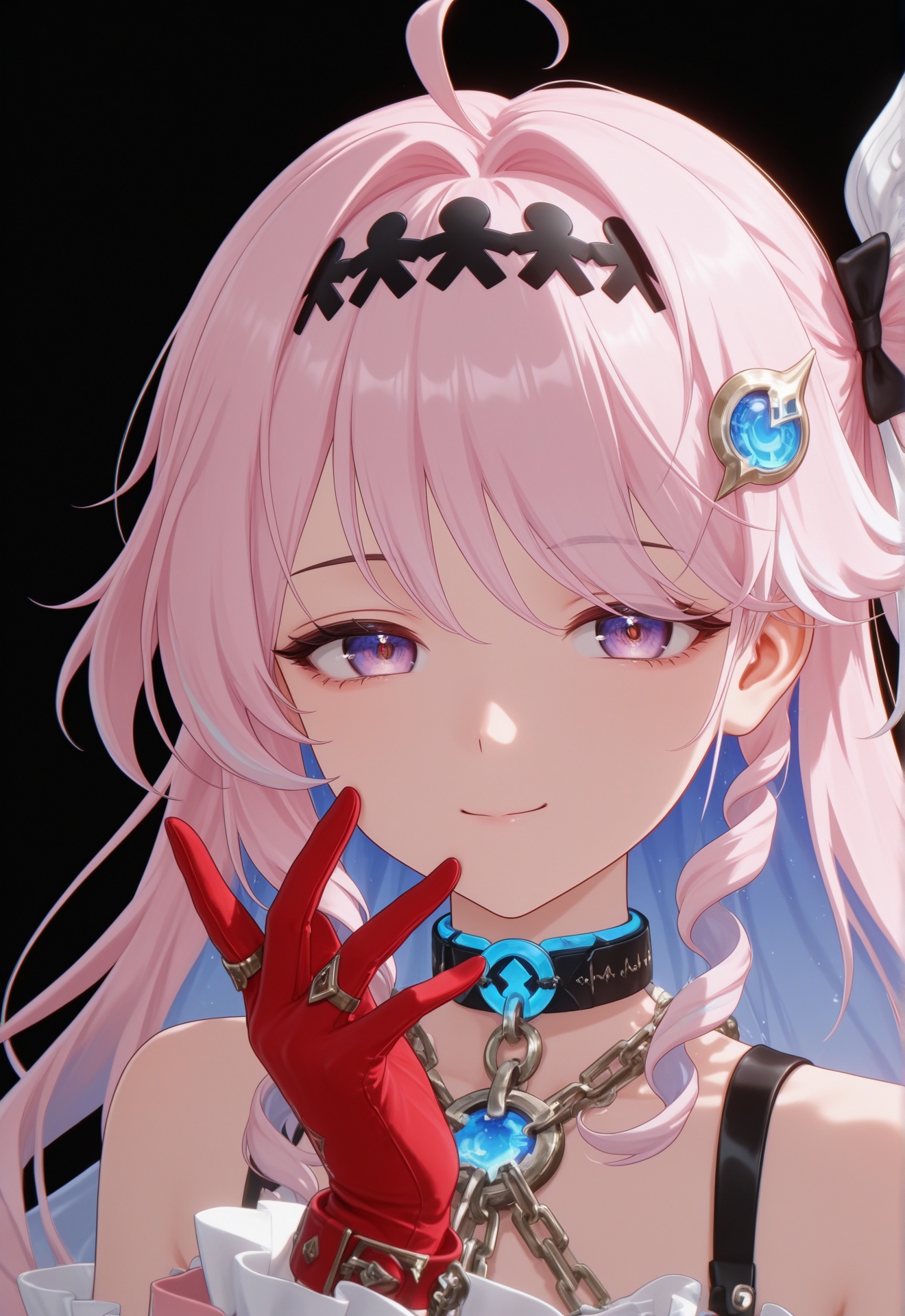 1girl,  solo,  gloves on Tensor.Art