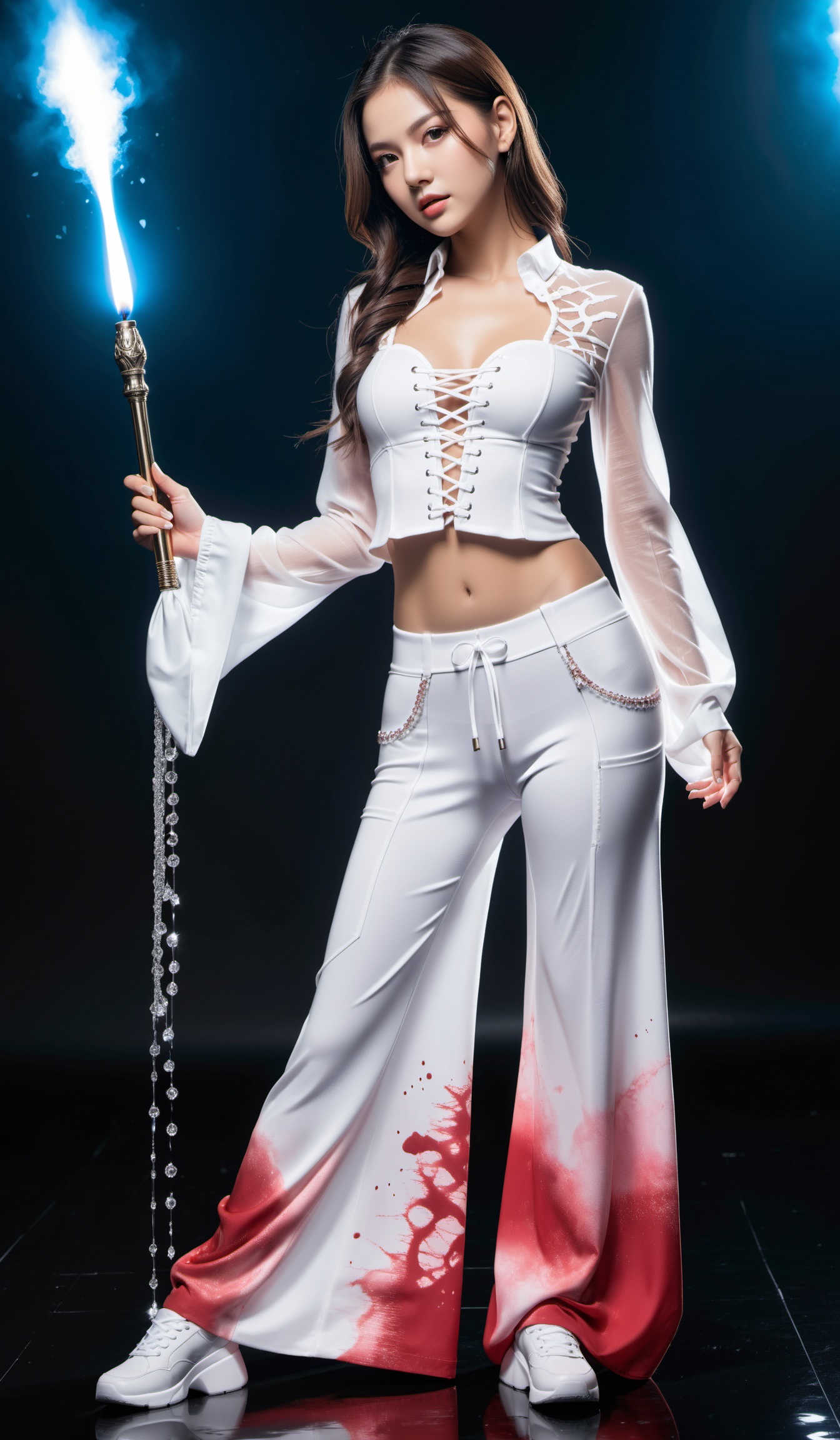 (see-through_clothing),  (Elegant),  peerlessly beautiful idol on Tensor.Art