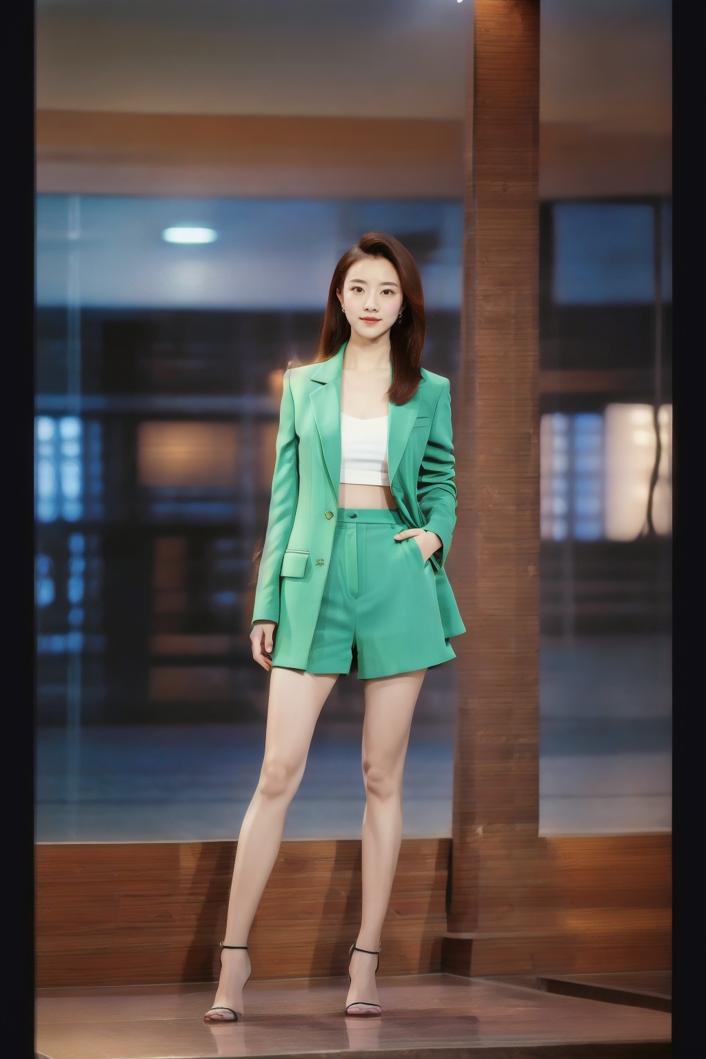 (1girl:1.3), (best quality, masterpiece, ultra high resolution),(photorealistic:1.3), (realistic:1.3), depth of field,(full body:1.2), (outdoors:1.2), (day:1.2), (cinematic lighting:1.2),   <lora:Zhuchiren:0.8>