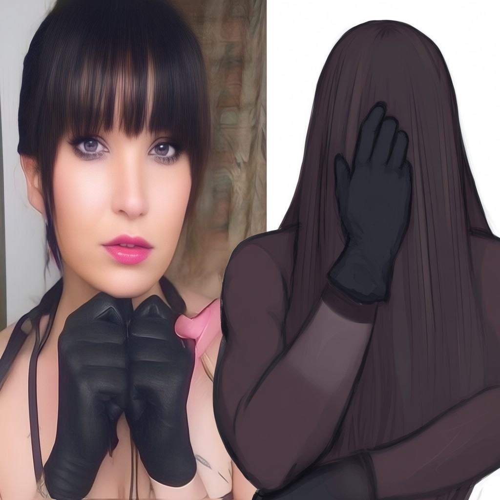 1girl,  bangs,  long hair on Tensor.Art