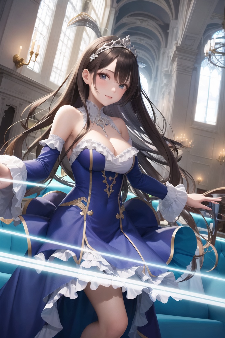 1girl,  solo,  long hair on Tensor.Art