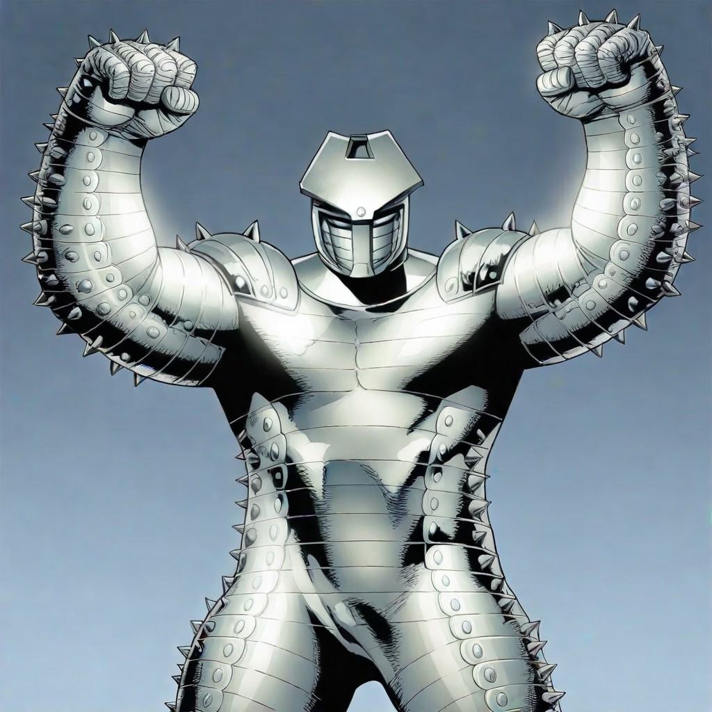 TheDestroyer,  in front off,  arms up off on Tensor.Art