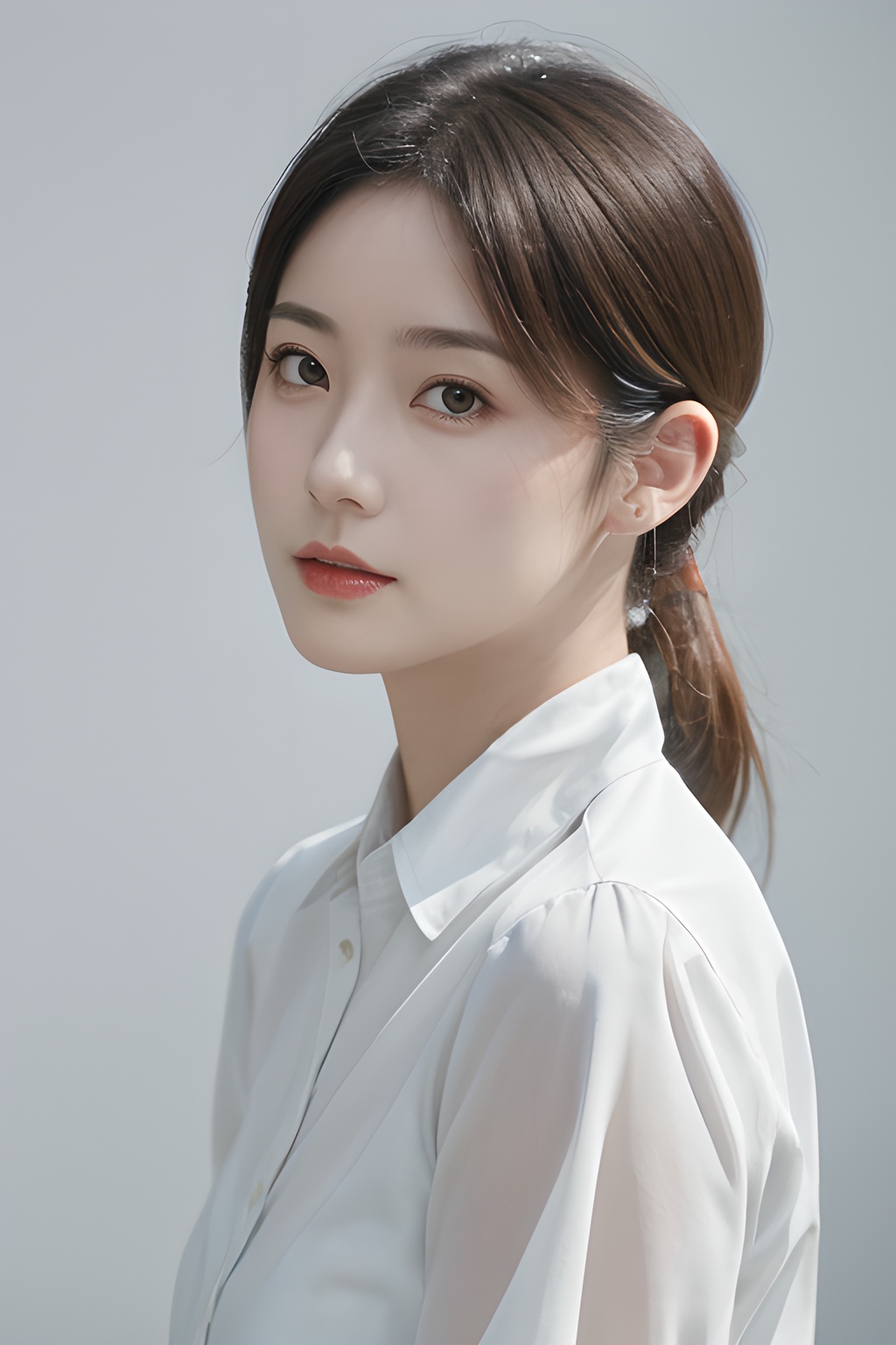 <lora:0805_08:0.7>, <lora:SDXLrender_v2.0:0.8>,simple background,depth of yield, 1girl,realistic,masterpiece, best quality, photorealistic, HDR,detail