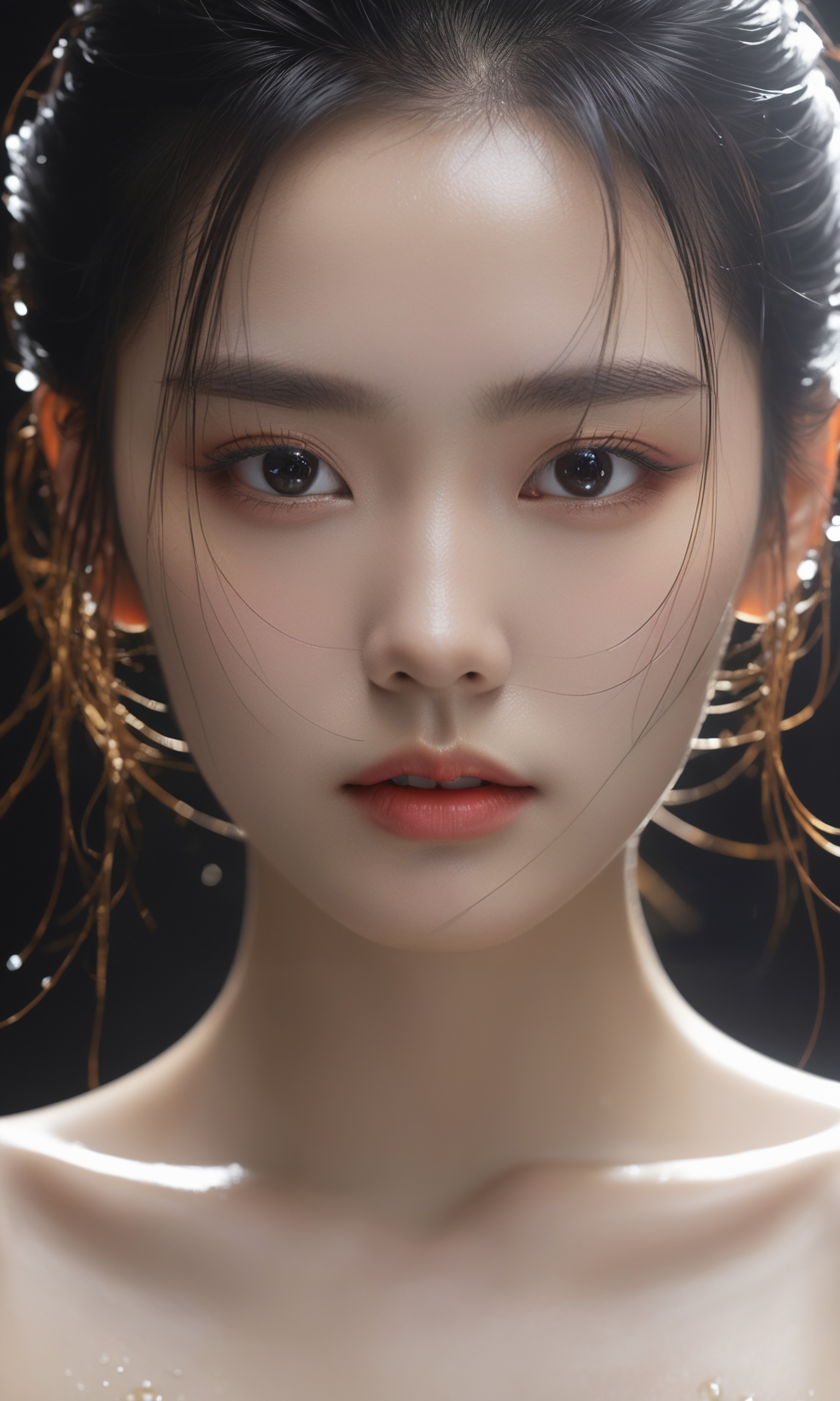 Realistic,  Masterpiece,  18 - year - old beautiful girl and monster on Tensor.Art