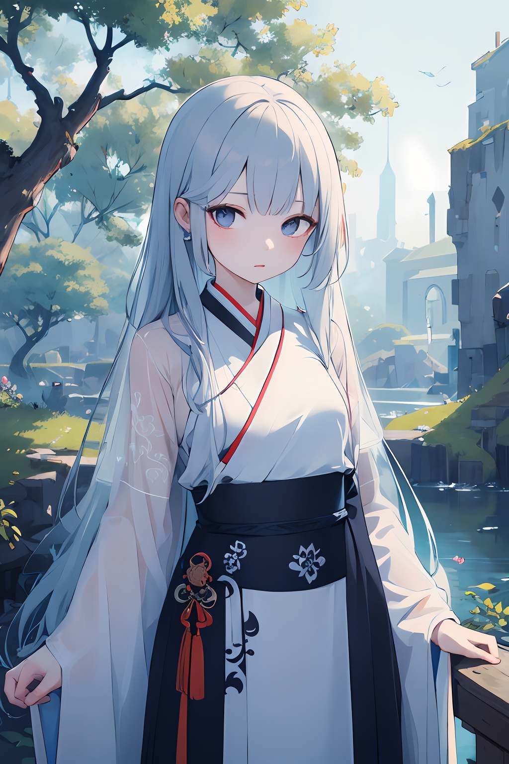 1girl,hanfu,AgoonGirl,High detailed,masterpiece,best quality,8K,highres,absurdres:1.2,masterpiece,best quality,ultra-detailed,illustration,dark_willow,PixelArt,(Pixel, 16bits, 31bits),mireska_dark_willow,<lora:lbc_hanfu:0.6>,<lora:lbc_shaxian_dress:0.7>,