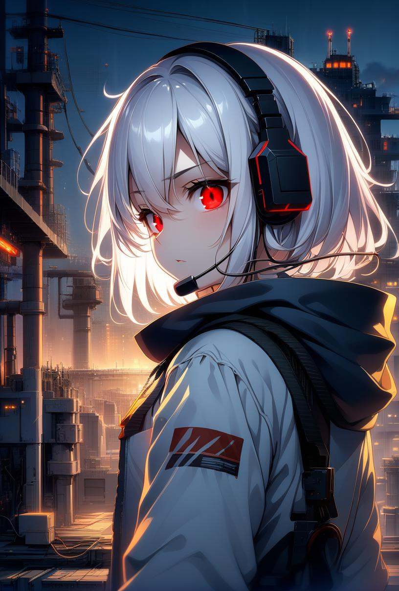 1girl,  machanical,  expressionless on Tensor.Art