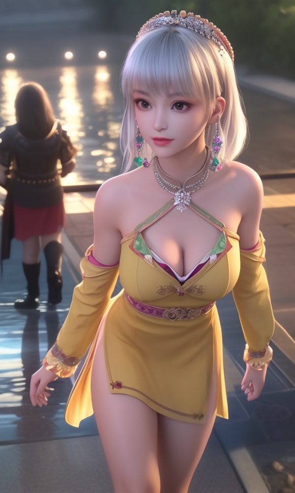 (,1girl, ,best quality, ),looking at viewer, <lora:433-DA-少年歌行-小白:0.8> ,ultra detailed background,ultra detailed background,ultra realistic 8k cg,, ,masterpiece,((((1girl, solo,  , solo focus, ,walking on liquid, ))))    (cleavage), (), ,ultra realistic 8k cg,   clean, masterpiece,     cinematic lighting, cinematic bloom, , (( , )),,  , unreal, science fiction, luxury, jewelry, diamond, gold, pearl, gem, sapphire, ruby, emerald, intricate detail, delicate pattern, charming, alluring, seductive, erotic, enchanting, hair ornament, necklace, earrings, bracelet, armlet,,