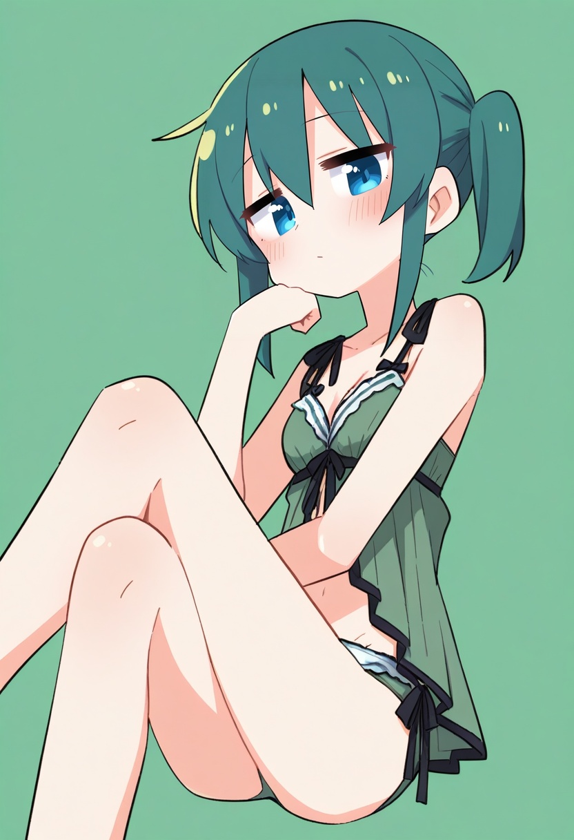 1girl,  lingerie,  frills on Tensor.Art