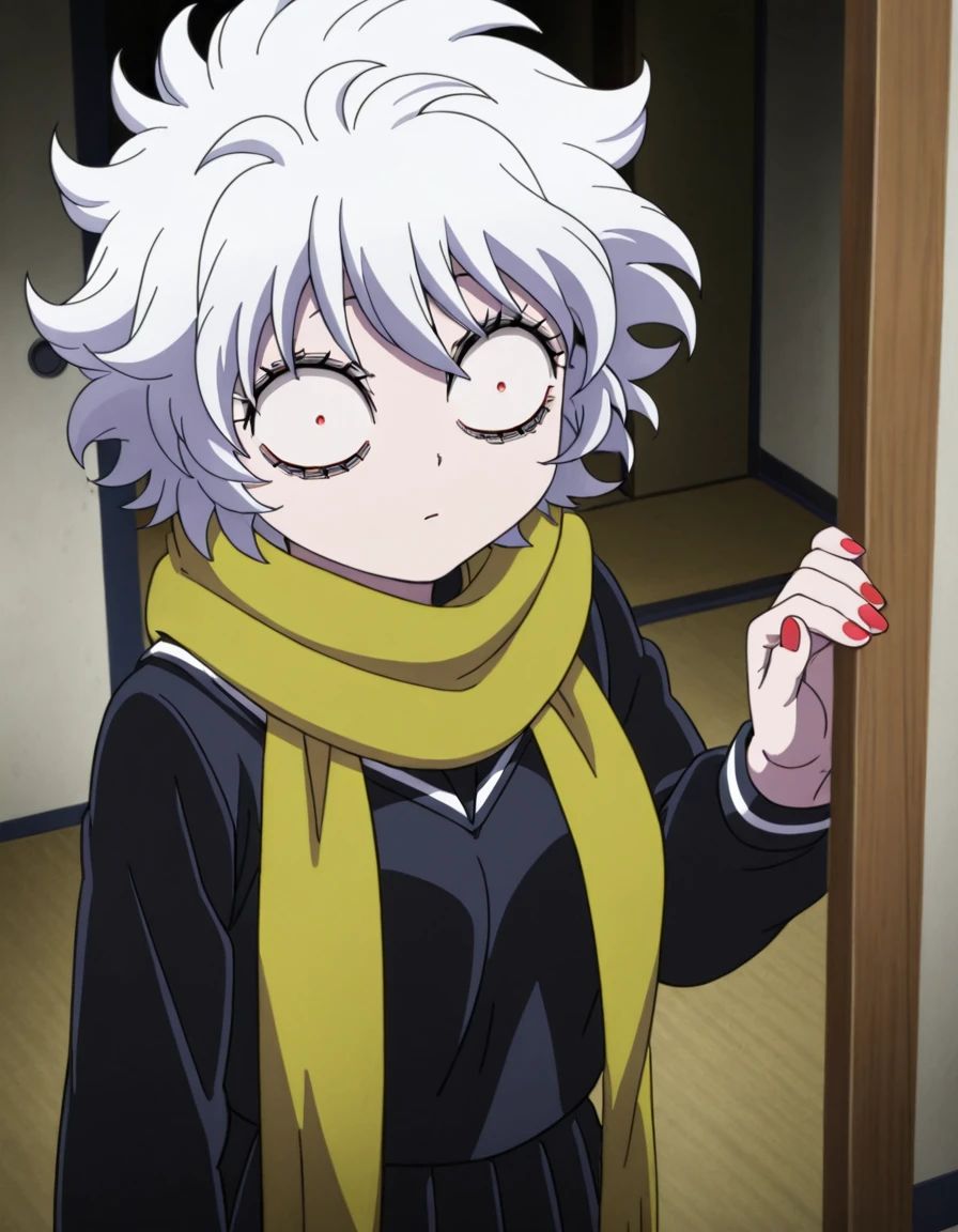 mechakochan,  1girl,  white hair on Tensor.Art