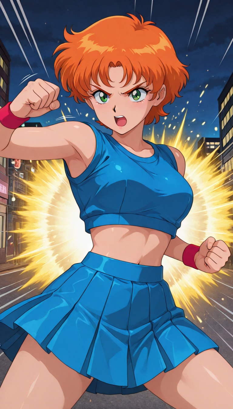masterpiece,  90s anime style,  anime coloring by JaceRaimi  on Tensor.Art