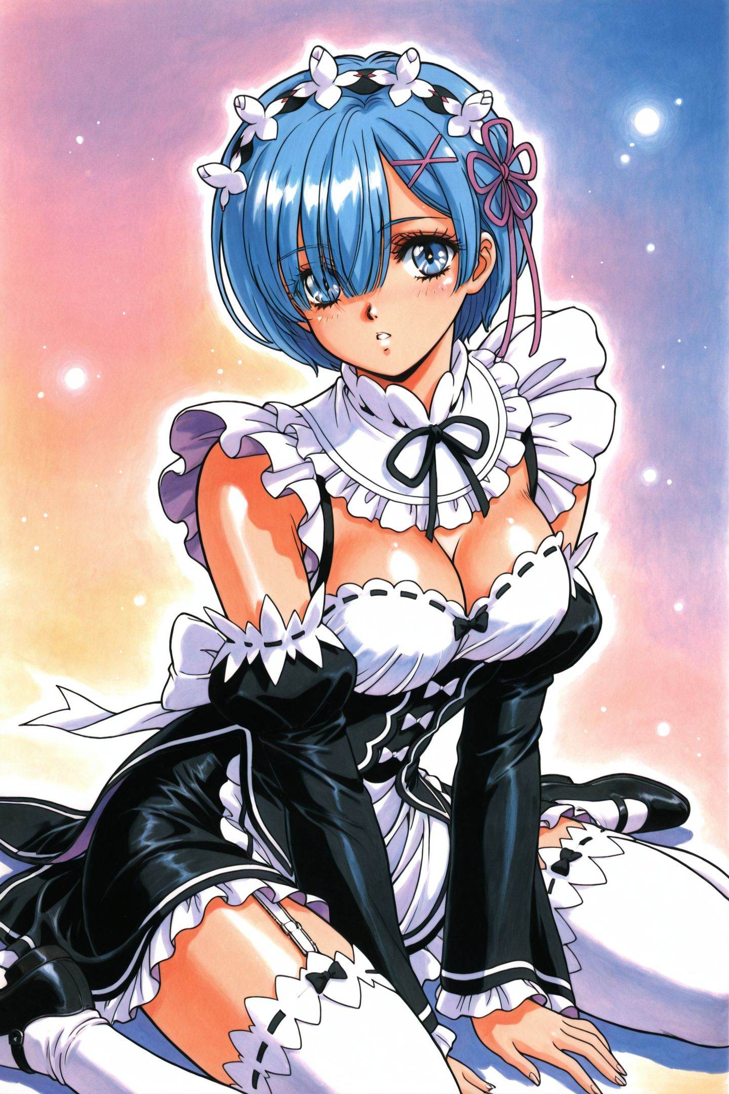 Kazushi Hagiwara Style,  retro artstyle,  1990s \(style\) on Tensor.Art