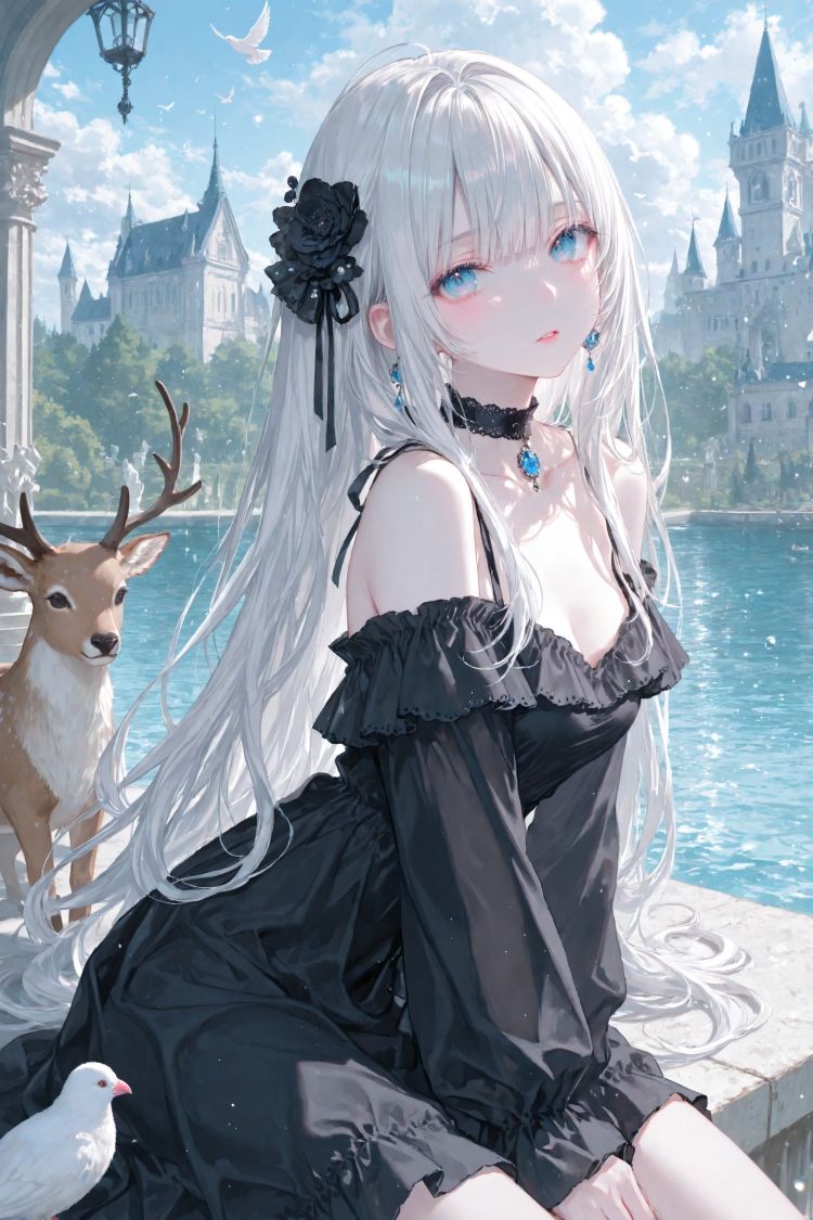 晶尘颂歌.illustrious by 灯之幻星河 on Tensor.Art
