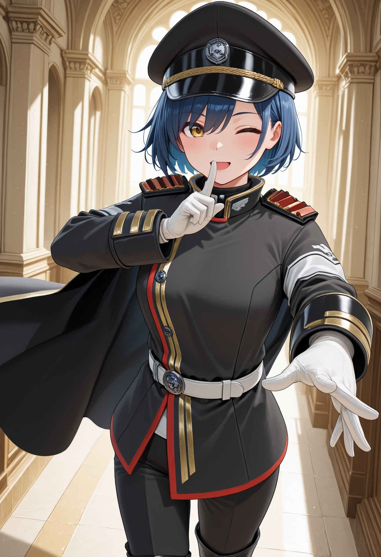 dynamic pose,  foreshortening,  extreme perspective on Tensor.Art