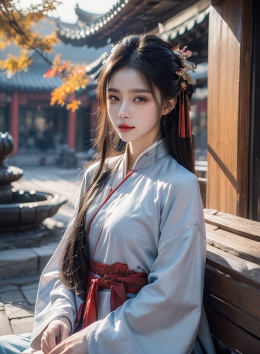 elaborate Hanfu:1.3,  masterpiece,  high quality by 阿泽泽 on Tensor.Art