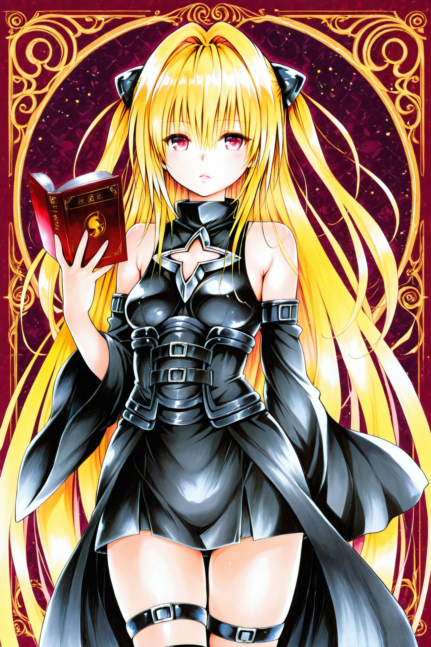 Yabuki Kentarou Style,  konjiki no yami,  1girl on Tensor.Art