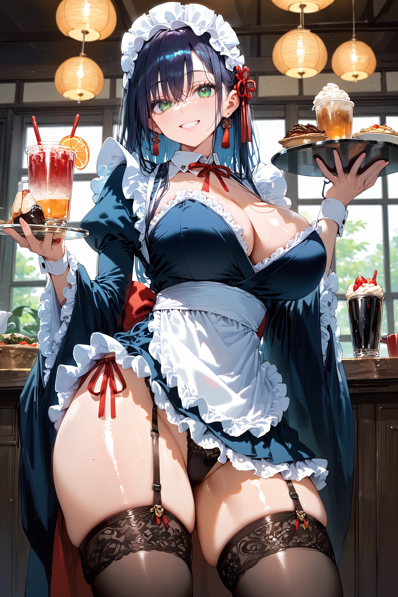 smile1girl,  large breasts,  2023 on Tensor.Art