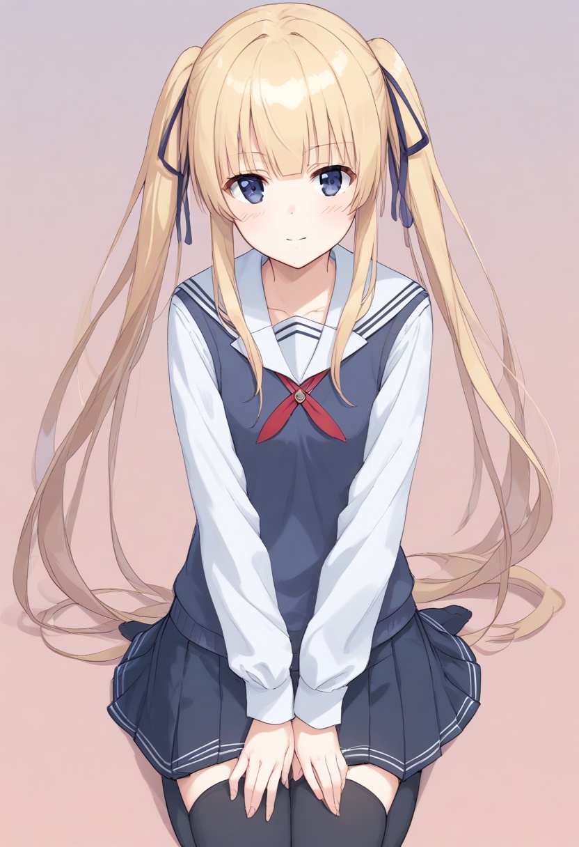 sawamura spencer eriri,  1girl,  school uniform on Tensor.Art