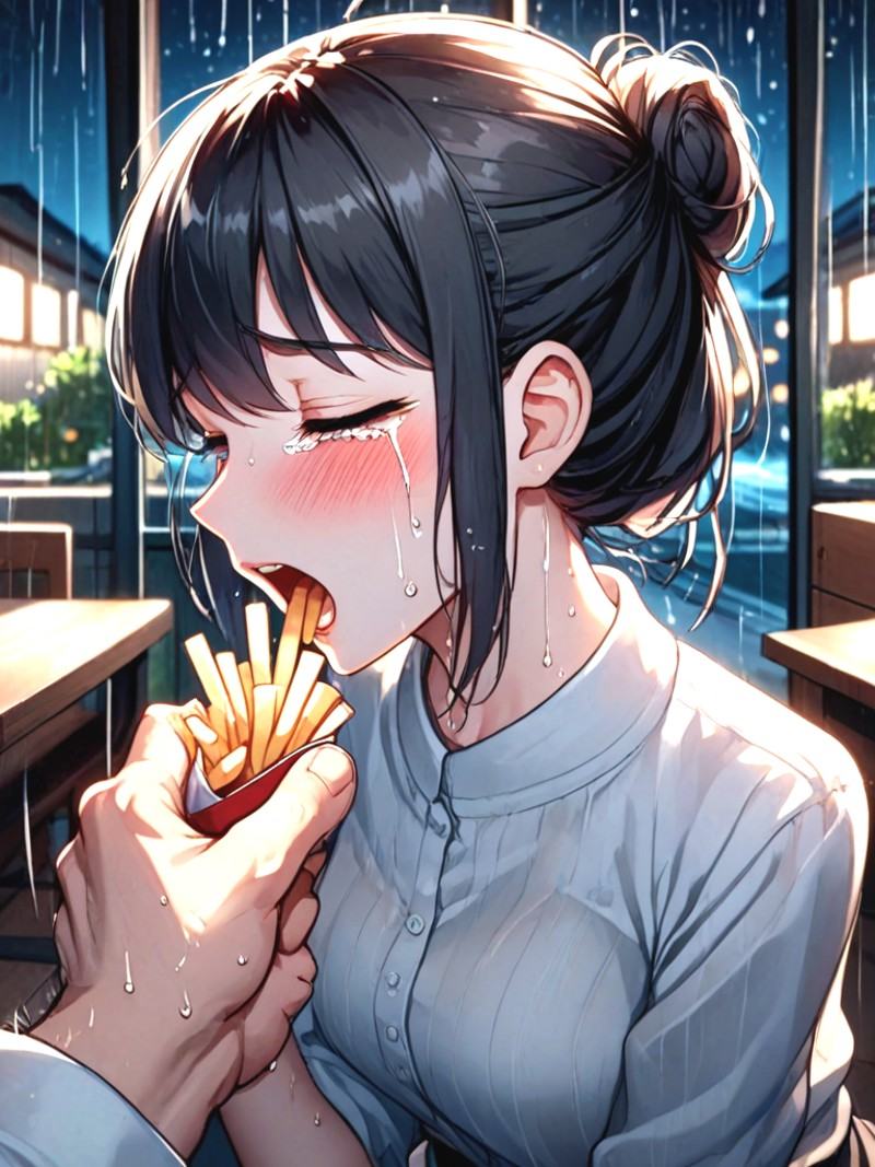 source_anime,  soggy fries,  pov hands on Tensor.Art