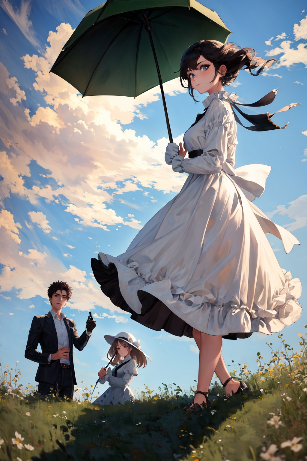 masterpiece,  best quality,  highres on Tensor.Art