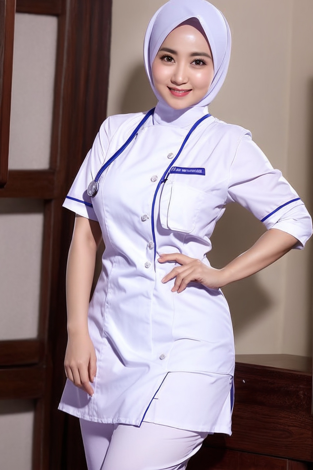 bidan,  midwife,  hijabidan on Tensor.Art