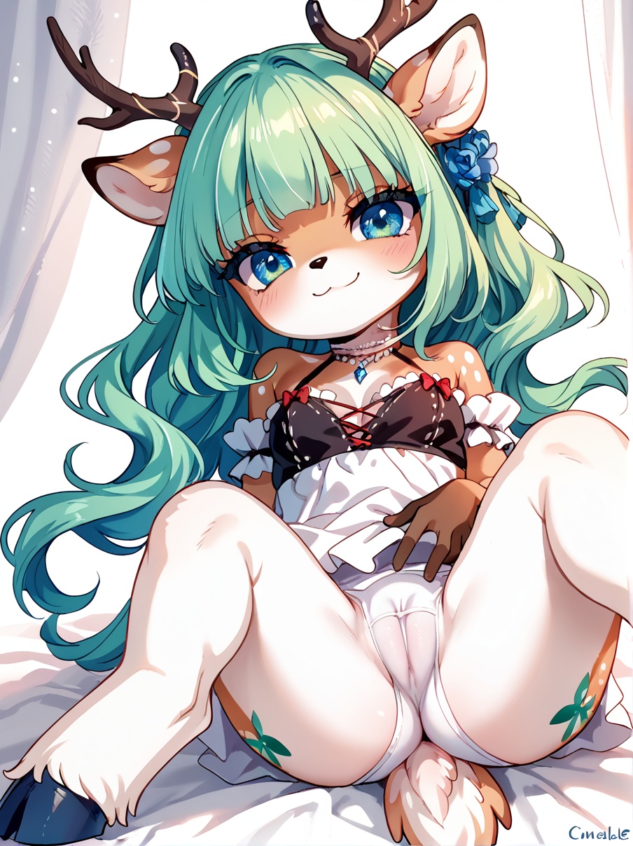 my little pony,  (pony style deer),  deer on Tensor.Art
