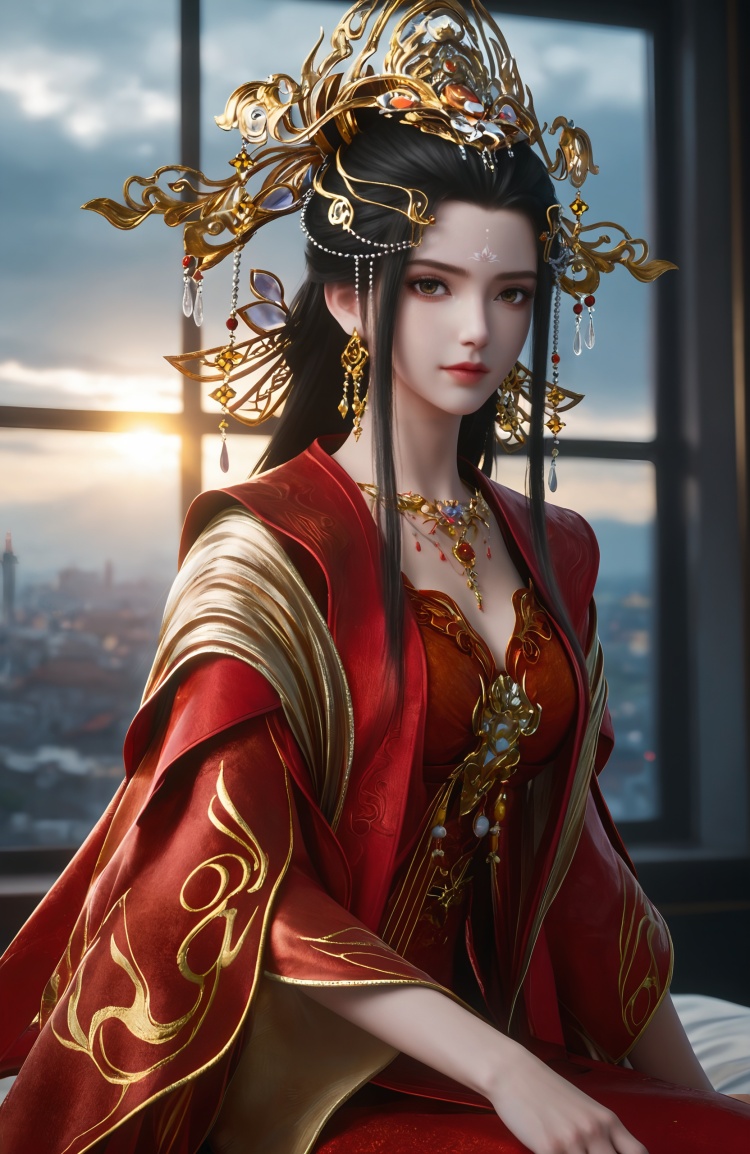 逆天邪神2-苍月公主婚服 by 漫 on Tensor.Art