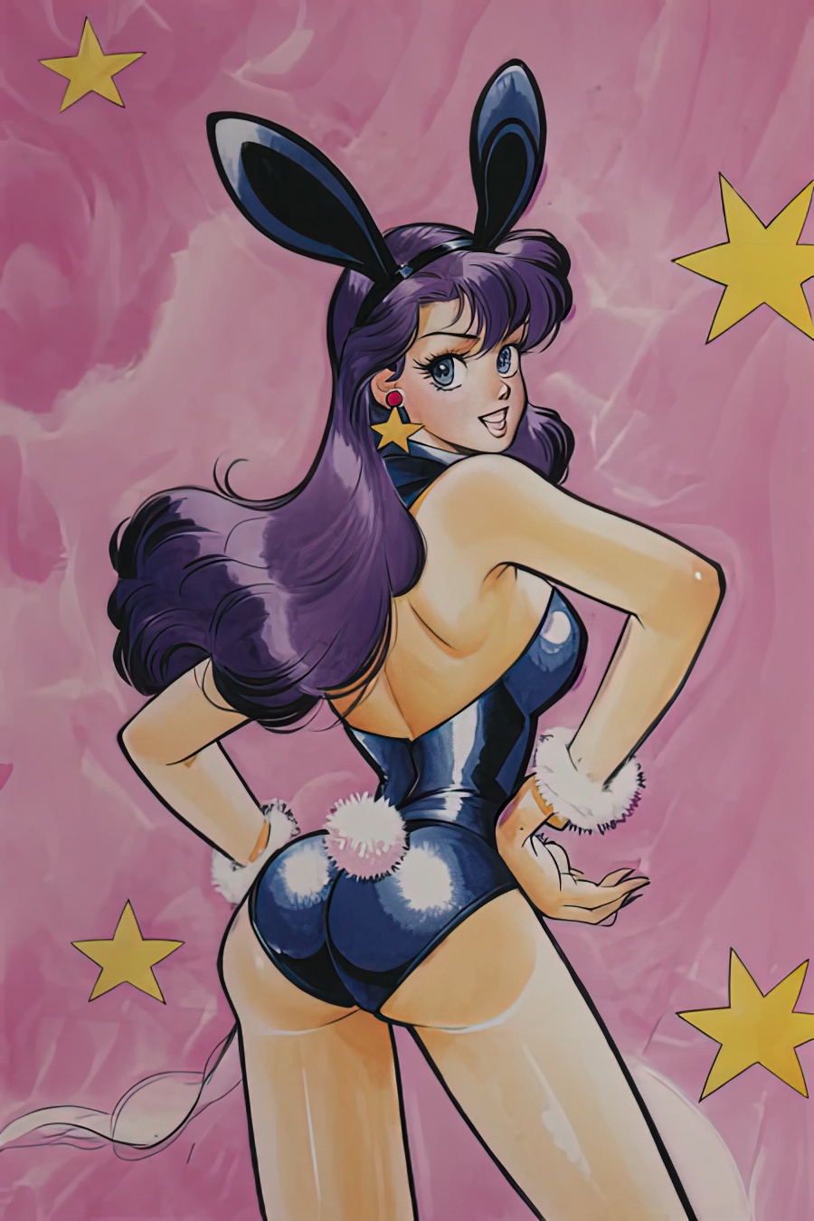 style by Mutsumi Inomata,  retro art style,  1girl on Tensor.Art