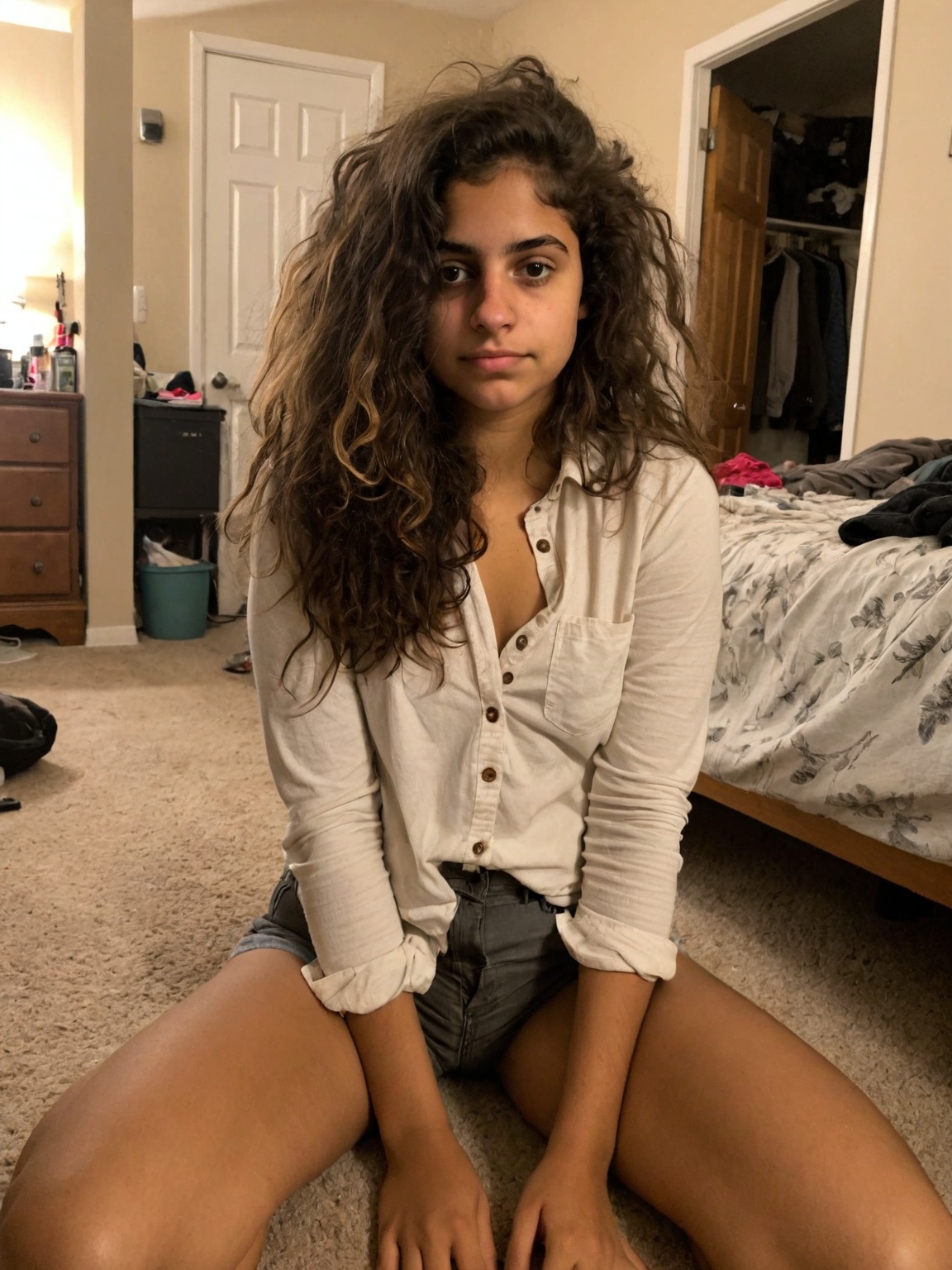 ******* photography,  photo \(medium)\ A 18 year old Latina girl,  (r/toocuteforporn) on Tensor.Art