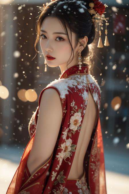 Warm Snow,  1girl,  solo on Tensor.Art